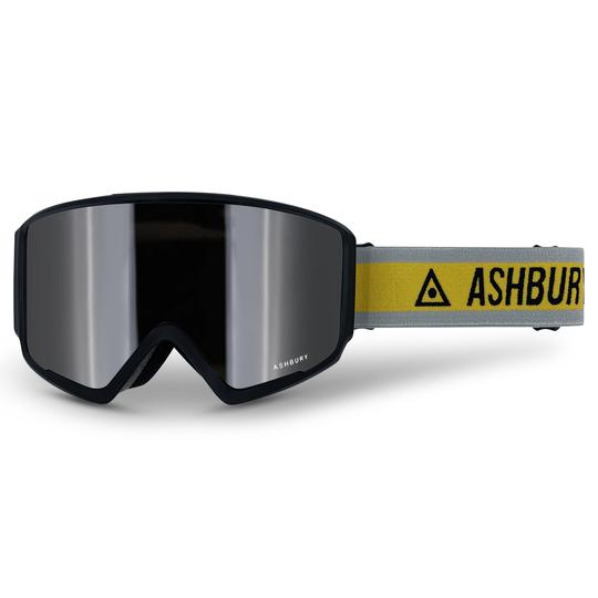 ASHBURY [MAGNETIC] ARROW FOCUS: Silver mirror lens + Clear lens