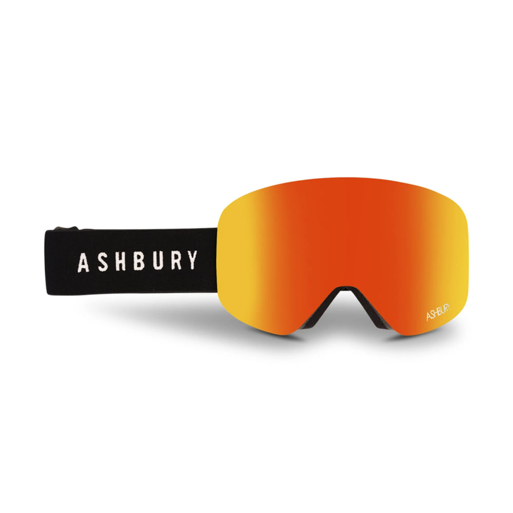 ASHBURY [MAGNETIC] HORNET BURNER: Silver mirror lens + Clear lens